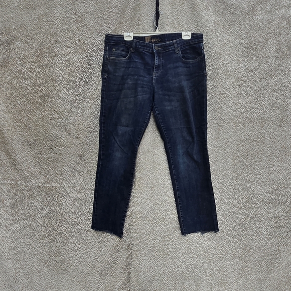 Kut from the Kloth Denim - Kut from the Kloth Dark Blue Denim Jeans